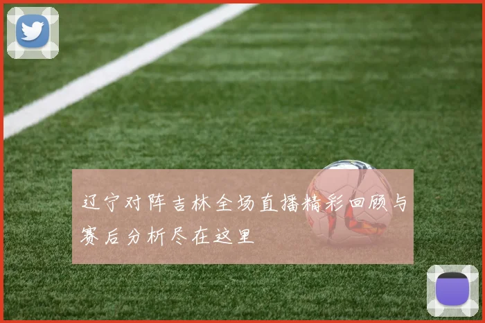 辽宁对阵吉林全场直播精彩回顾与赛后分析尽在这里